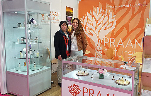 Praan Naturals at 2019 in-cosmetics Global (Paris, France) Praan Naturals at 2019 in-cosmetics Global (Paris, France)